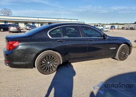 2010 BMW 750 I z USA, uszkodzony, nr VIN WBAKA8C58ACY36096